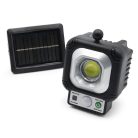Kültéri COB LED napelemes fali lámpa, mozgásérzékelővel (JX-966A)