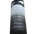 Színátmenetes kulacs, 2000 ml - fekete tetővel