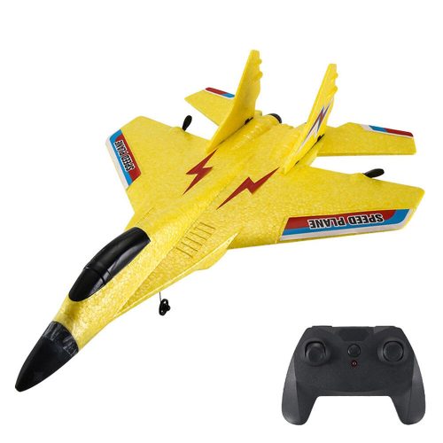 Távirányítós játék repülőgép - sárga
