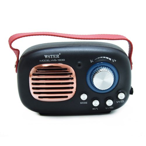 Vezeték nélküli FM rádió és MP3 lejátszó (WS-1839)