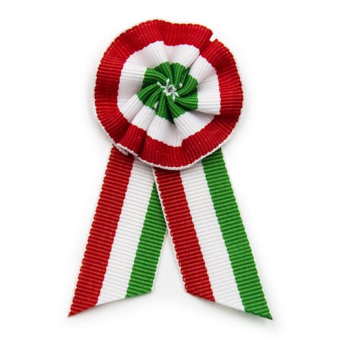 Kokárda biztosítótűvel