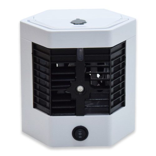 2 az 1-ben ventilátor és légtisztító készülék, evaporatív léghűtés technológiával