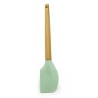 Szilikon spatula fa nyéllel - 29 cm