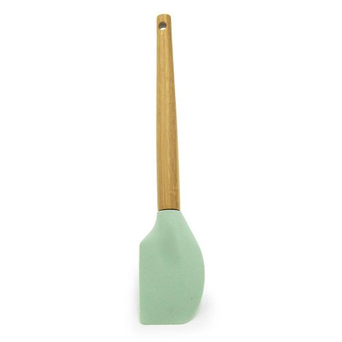 Szilikon spatula fa nyéllel - 29 cm