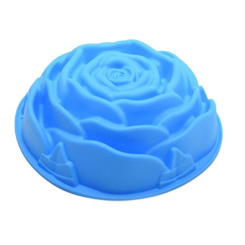 Rózsa alakú szilikon torta forma