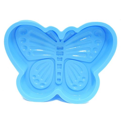 Pillangó alakú szilikon torta forma - 16x13x2,5 cm