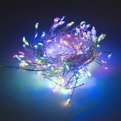   Karácsonyi LED fényfüzér - multicolor, 200 ledes, drótos, USB csatlakozóval / 6 méter