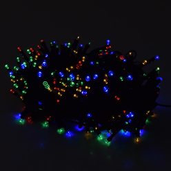   500 ledes napelemes karácsonyi égősor kültérre - multicolor / 45 méter