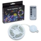 10 méteres LED szalag - ragasztható, USB-s / multicolor