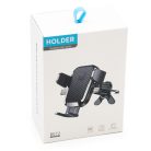 Szellőzőrácsba rögzíthető gravitációs autós telefontartó / univerzális (B072)