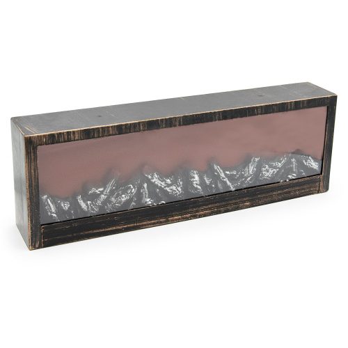 Kandalló LED-es lángokkal - 60 cm-es