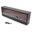Kandalló LED-es lángokkal - 60 cm-es