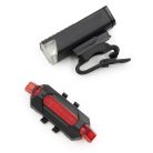 LED-es kerékpár lámpa szett / USB-ről tölthető (2029)