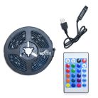 2 méteres RGB LED szalag, tévé háttérvilágítás - 30 led/méter, USB-s
