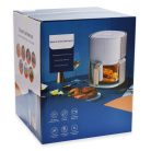 Forrólevegős fritőz üvegkosárral - 2.5 literes air fryer - 1350W