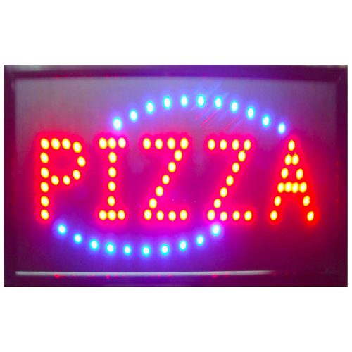 Pizza LED tábla / világító reklámtábla pizzázókhoz