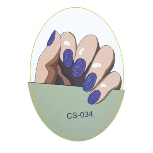 22 darabos öntapadós körömmatrica szett (CS-034)