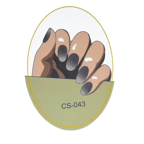 22 darabos öntapadós körömmatrica szett (CS-043)