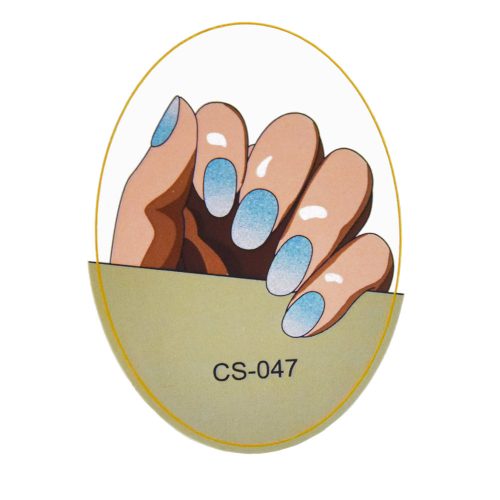 22 darabos öntapadós körömmatrica szett (CS-047)