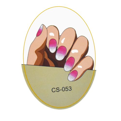 22 darabos öntapadós körömmatrica szett (CS-053)