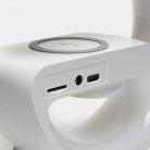 G63 okos RGB LED ébresztőóra és töltőállomás - 15W