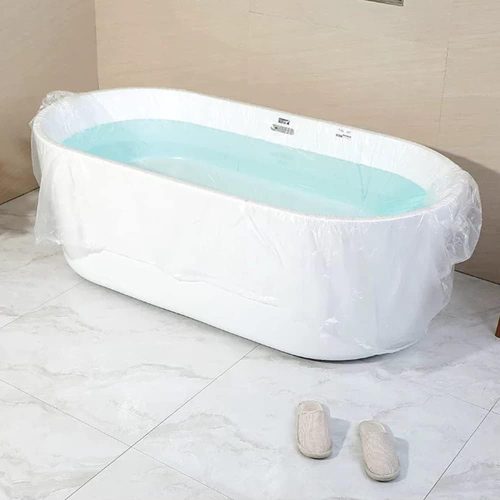 Átlátszó fürdőkád fólia - 20 db, 1,2x2,4 m 