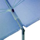 Dönthető, 200 cm-es napernyő állítható leszúró állvánnyal - kék