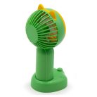 Cica füles akkumulátoros kézi ventilátor, asztalra állítható