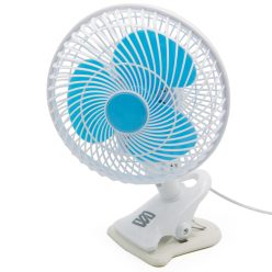 Asztalra csíptethető ventilátor forgó fejjel