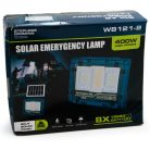 Napelemes 1125 LED reflektor töltöttséget jelző fénnyel - 400W