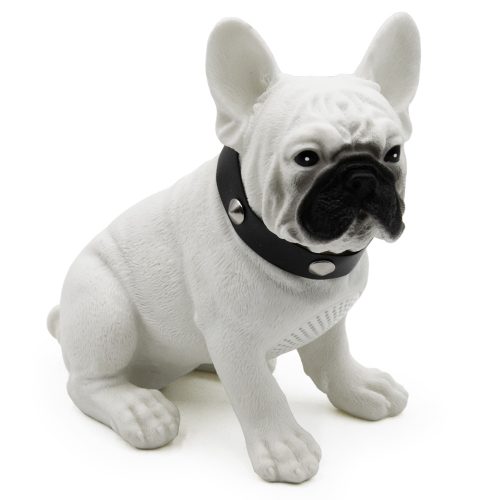 Bulldog Bluetooth hangszóró, zenelejátszó és FM rádió - fehér