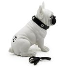 Bulldog Bluetooth hangszóró, zenelejátszó és FM rádió - fehér