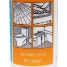 Fehér szilikon tömítő - 300ml