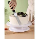 Forgatható torta díszítő állvány – 28 cm