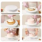 Forgatható torta díszítő állvány – 28 cm