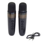 Vezetéknélküli karaoke szett – Bluetooth hangfal, 2 db mikrofonnal ( K13 ) 