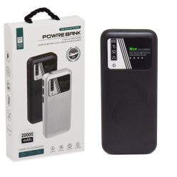   Powerbank/Hordozható telefontöltő, 3 db USB kimenet - 10.000mAh