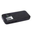 Powerbank/Hordozható telefontöltő, 3 db USB kimenet - 10.000mAh