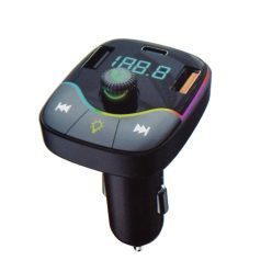   FM transzmitter autóba - töltésre és zenelejátszásra – HM102