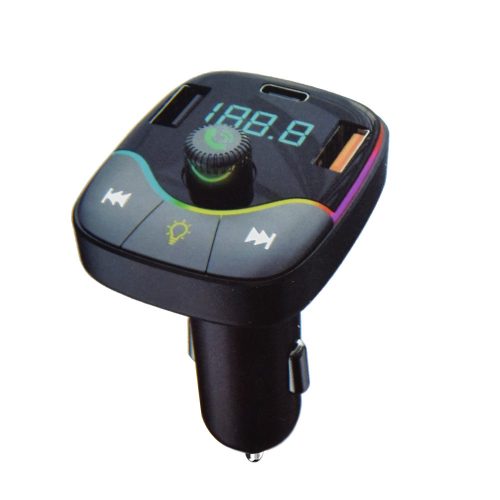 FM transzmitter autóba - töltésre és zenelejátszásra – HM102