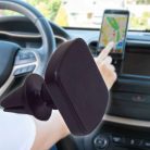 Autós hűtőrácsra szerelhető extra erős mágneses telefontartó