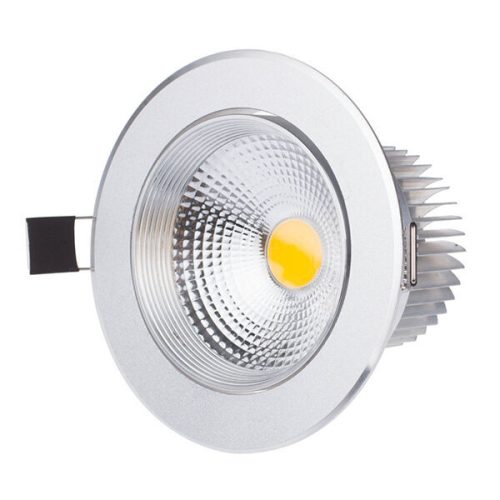 3W mini spot lámpa extra erős COB leddel / fehér keretes, billenthető