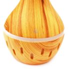 Új fahatású aromaterápiás párologtató hangulatvilágítással / ultrahangos párásító, 300 ml