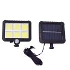 LF-1520 Kültéri COB LED napelemes fali lámpa, mozgásérzékelővel