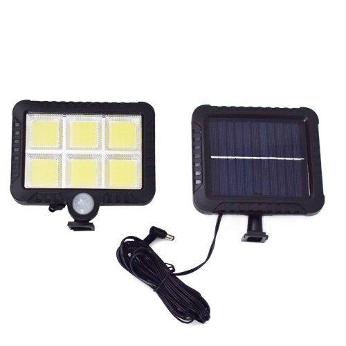 LF-1520 Kültéri COB LED napelemes fali lámpa, mozgásérzékelővel