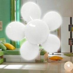 Modern, virág alakú LED lámpa, E27, 50W