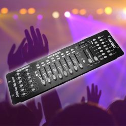   192 csatornás fényvezérlő / DMX-512 kontroller, fénypult