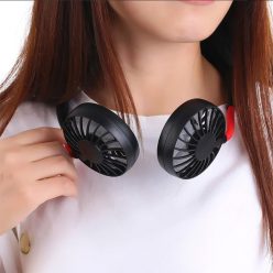 Nyakba rakható mini ventilátor / USB-s, hordozható