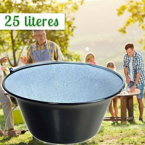25 literes zománcozott bogrács