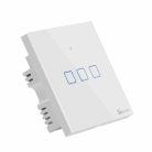 Háromcsatornás TX WiFi intelligens fali kapcsoló / okosotthon kiegészítő
